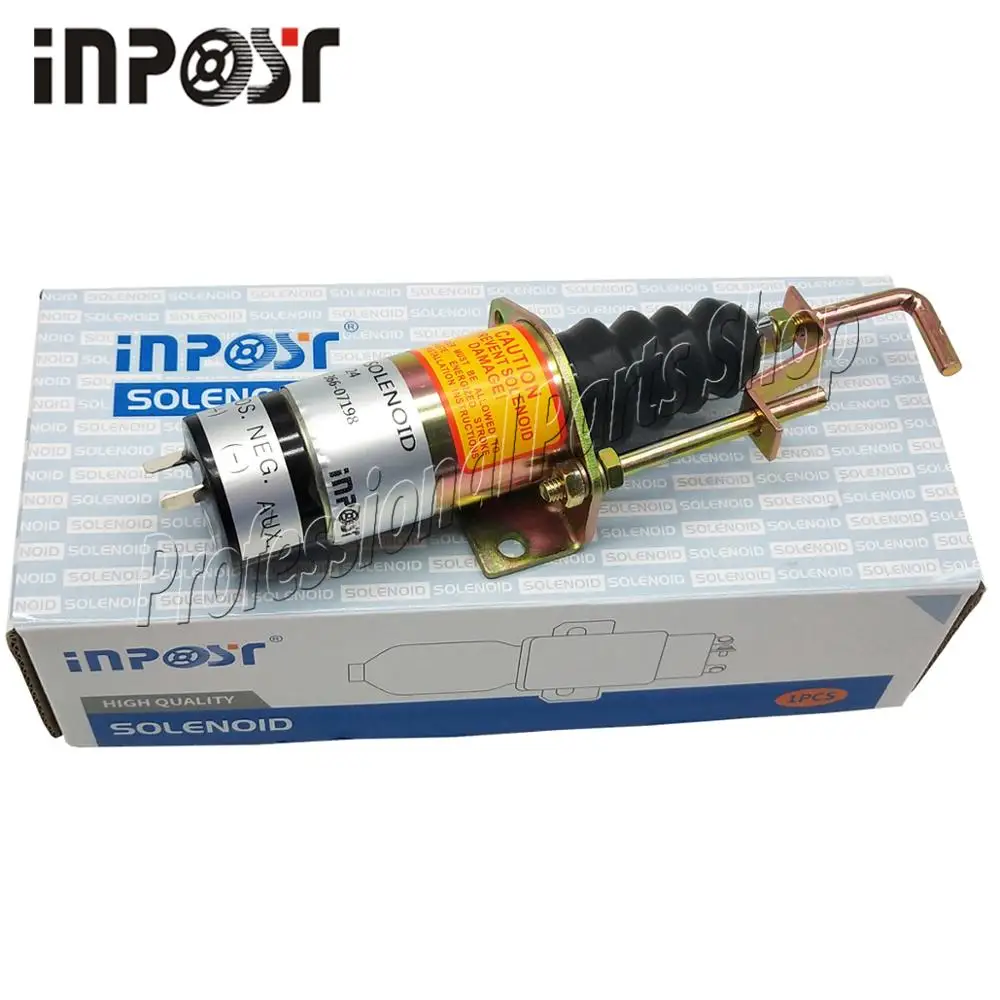 

24V Shut Off Stop Solenoid Valve For Lister Petter LPW LPWS LPWT Engine Genset 1502 SA-3405-T 366-07918