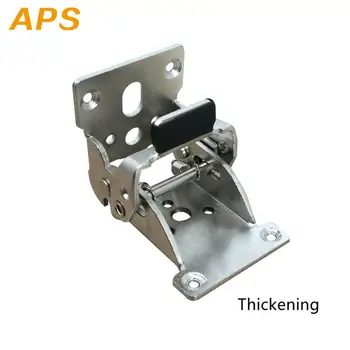 

90 degree self-locking hinges RV coffee table folding hinges 180 degree folding invisible brackets Table legs folding hinges