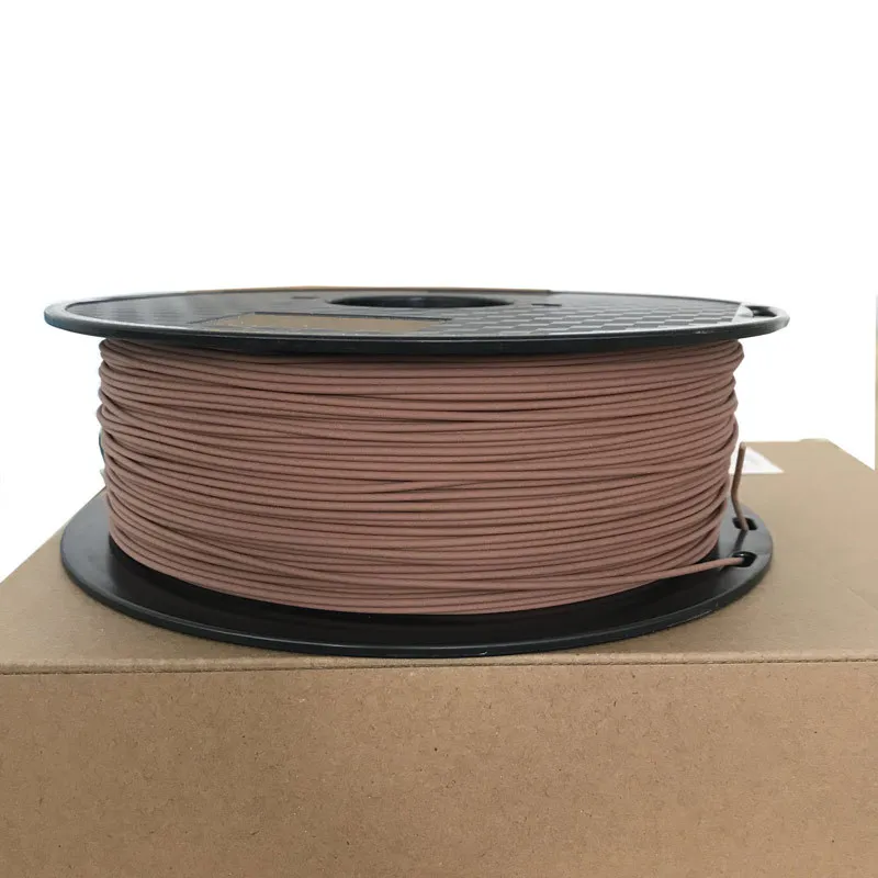 Нить для 3D принтера PLA 1 кг 75 мм 1000 г цвет красного дерева материалы 3d печати Прямая