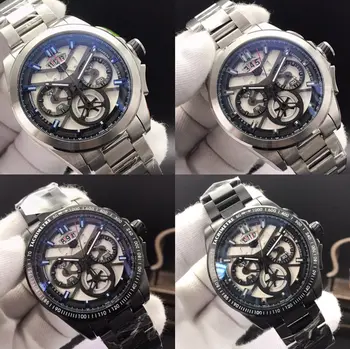 

TAG- Heuer- Luxury Brand quartz men AAA Watches Quartz Watch Stainless Steel Strap wristwatch classic business men watch