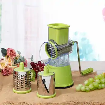 

Upgrade 3 in 1 Multifunctional Vegetables Cutter Manual Cutting Vegetable Potato Slicer Shredded Slices Practical Kitchen Tools