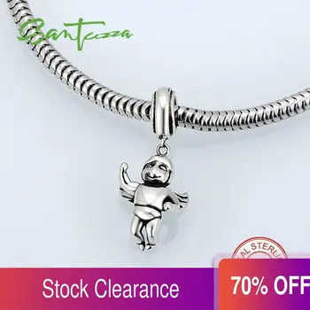 

Silver Angel Charm Fit for Bracelet Bangle for Women 100% Authentic 925 Sterling Silver Jewelry