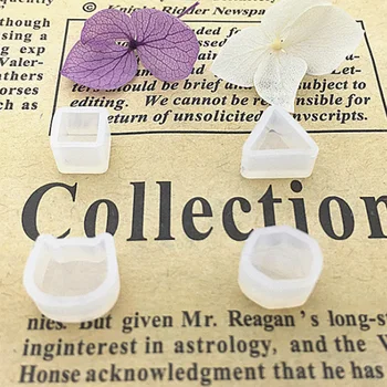 

Hexagon square triangle cat ear nail mold DIY mold jewelry accessories jewelry tools
