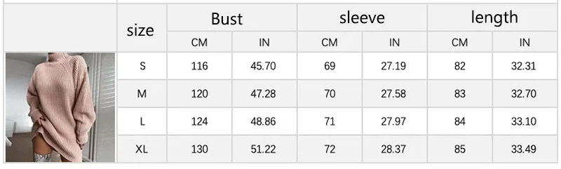 Women Turtleneck Sweater Dresses Autumn Solid Loose Knitted Dress Elegant Long Sleeve Oversized Winter Female Mini Sweater Dress