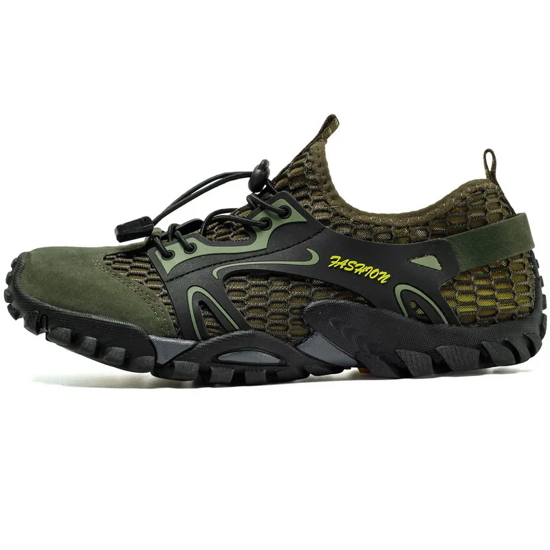 BOUSSAC 39-46 Tall And Drivable Climbing Shoes 4 Mountaineering Stations Safe And Non-slippery Shoes - Цвет: green