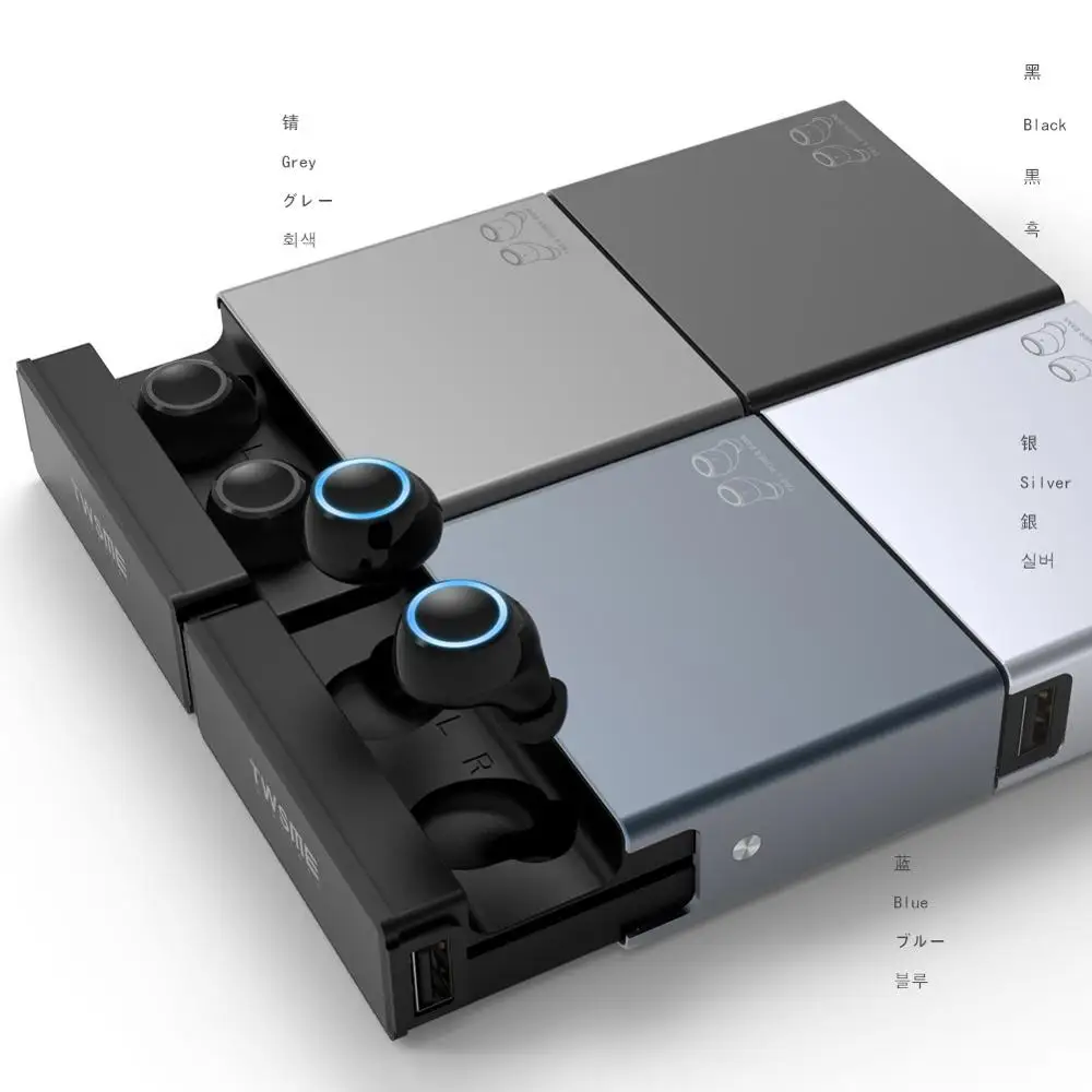 MIJIA TWS ME V7 Bluetooth наушники с двойной ручкой мини беспроводные Спортивные Наушники Мобильная функция питания сенсорные наушники-вкладыши Bluetooth наушники