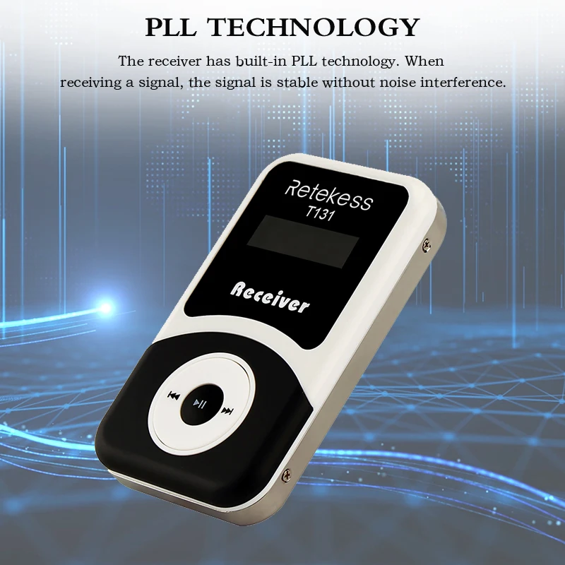 5 Pieces Of RETEKESS T131 Wireless Receivers For
