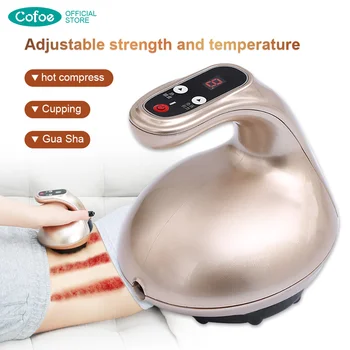 

Cofoe Electric Cupping device for scraping and dredging the meridian, negative pressure, gravitation, and physiotherapy massager