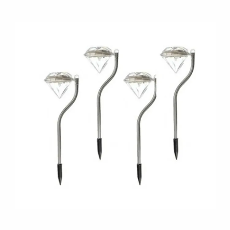 

Manufacturers Wholesale Solar Garden Lamp Lawn Lamp Stainless Steel diamond deng LED Garden Lights Outdoor Foreign Trade Hot Sel