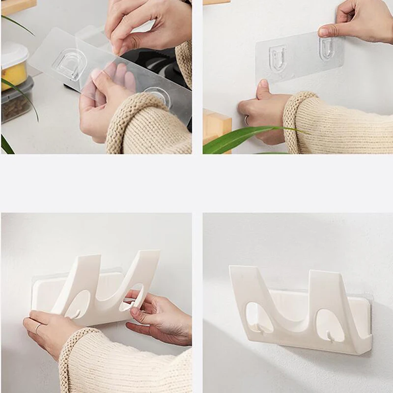 Настенная полка для дома кухонная с крышкой Бесплатная перфорация настенная