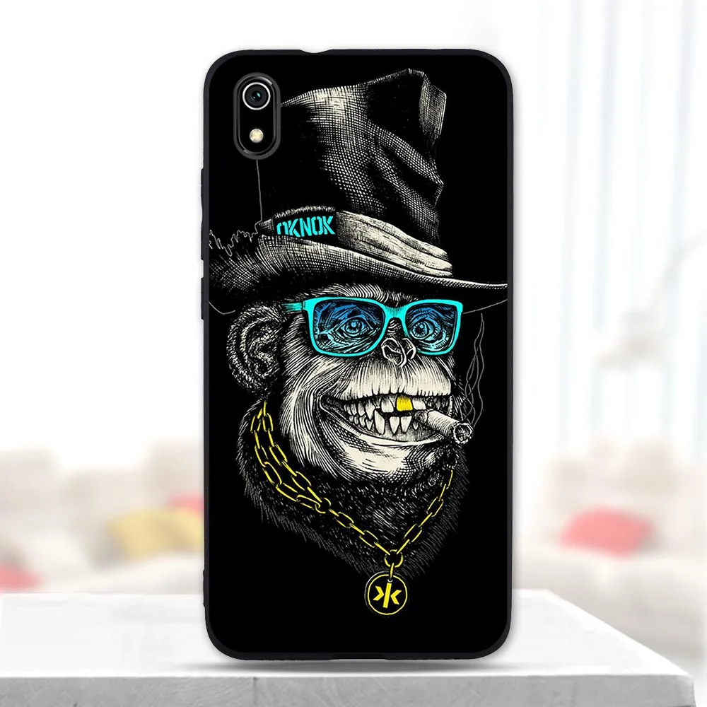 Silicone Case For Xiaomi Redmi 7a Cases Full Protection Soft Tpu Back Cover On Redmi 7 2