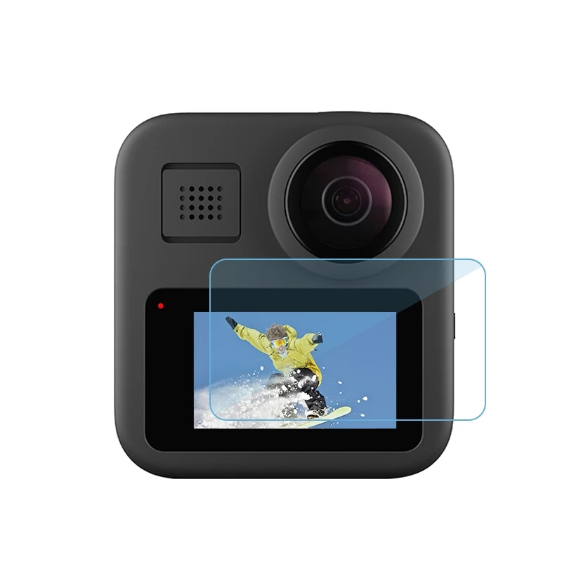 2 шт. Go Pro Max ЖК-экран протектор Закаленное стекло пленка защитная пленка экран для GoproMax аксессуары для экшн-камеры