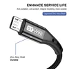GTWIN 3A Micro USB Cable Fast Charging Micro USB Data Cable Cord For Xiaomi Android Mobile Phone Charger Wire 0.5m 1m 2m 3m 6