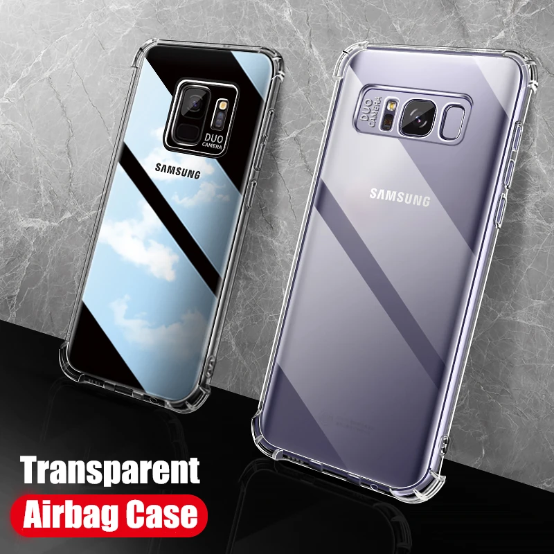 Противоударный чехол Vothoon для Samsung Galaxy S20 Ultra S10 Plus S8 S9 Note 8 9 10 мягкий
