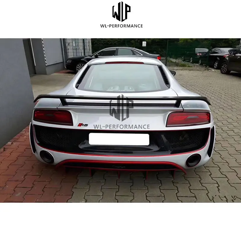 奥迪R8 双层尾翼   2