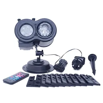 

RGB Laser Christmas Lights moving Stars Red Green Blue Waterproof Outdoor with Decoration Remote Garden Projector IP65 show E7X5