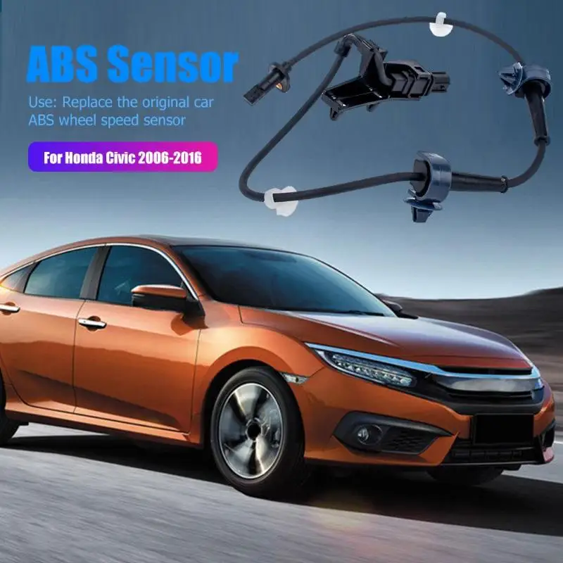 Передний правый ABS тормозной датчик+ инструменты для Honda Civic 2006- 57450-SMG-E01 автомобильные аксессуары Замена тормозного кабеля для Civic