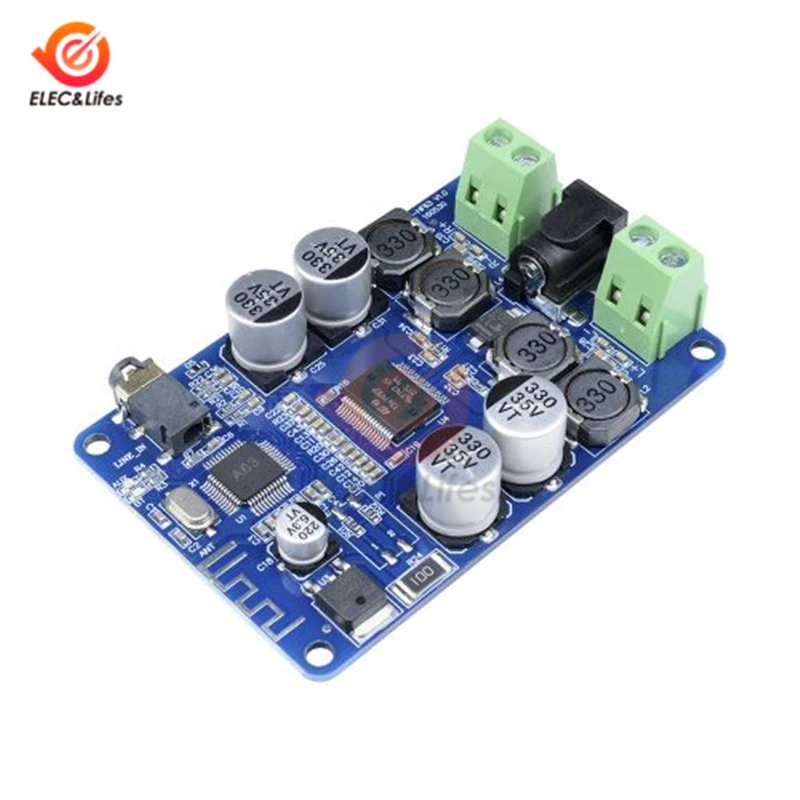 12V 24V TDA7492P Bluetooth 4,0 Мощность модуль усилителя 2*25 Вт Динамик аудио приемник bluetooth усилитель доска с AUX Интерфейс