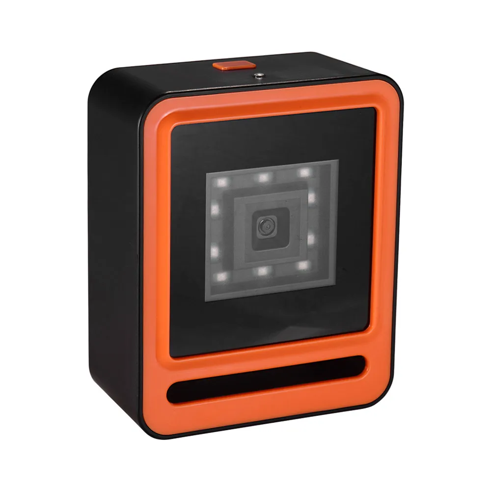 Aibecy Hands-free USB проводной 1D 2D QR сканер баркодера Настольный многонаправленный считыватель штрих-кодов для супермаркет, розничная торговля