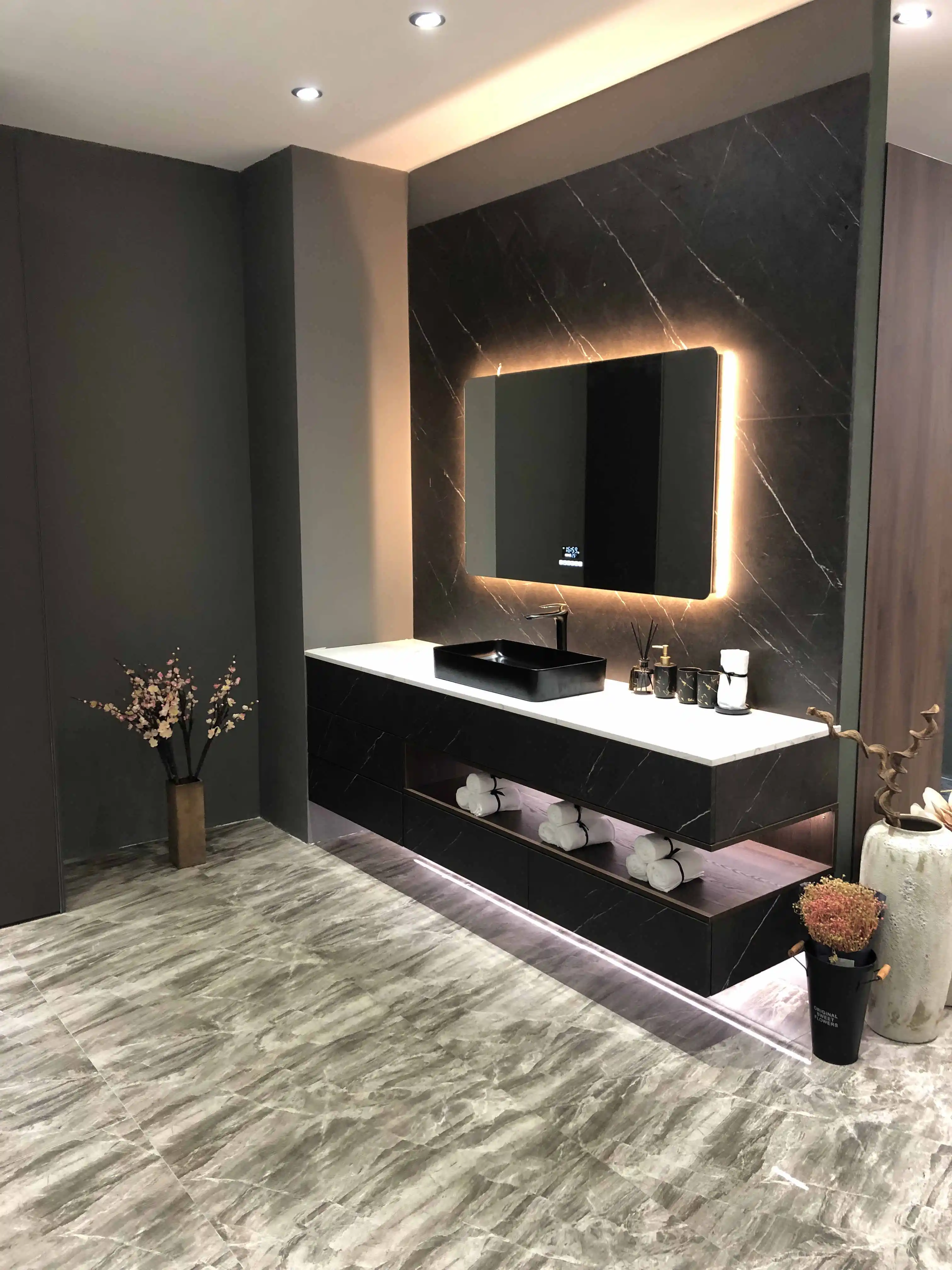 Modern Customize Vanity Marble Vanities Smart Bathroom Lighting Modern Customize Vanity Marble Vanities