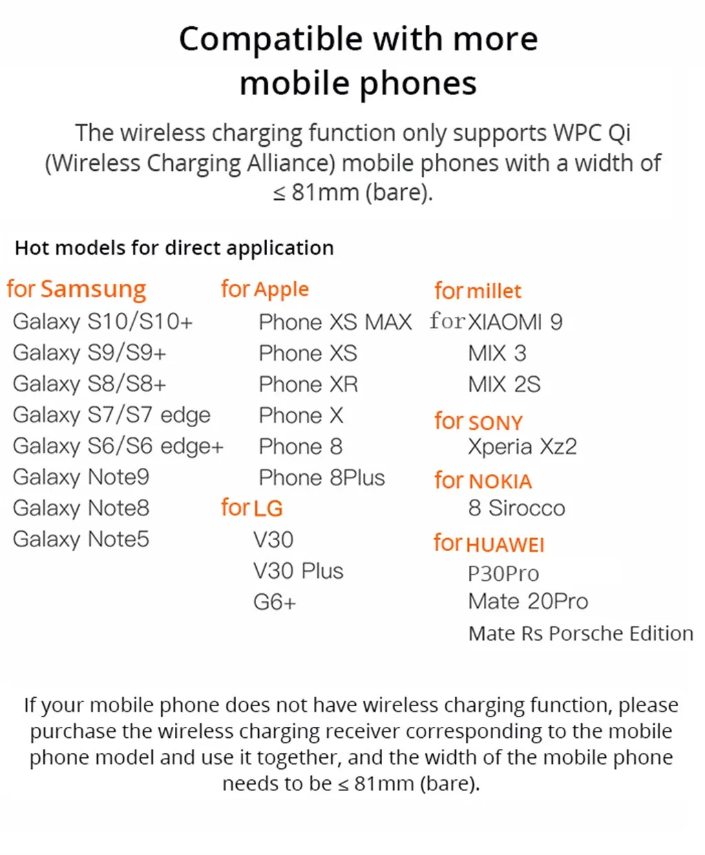 X9A 10W Беспроводная чашка зарядного устройства с USB для iPhone 11/Pro Max для Airpods 2th быстрая Беспроводная зарядка автомобиля беспроводная зарядка