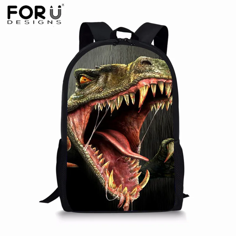 FORUDESIGNS Jurassic World детские школьные ранцы для мальчиков T-rex рюкзак в виде динозавра первичные Детские рюкзаки детская сумка на подарок Mochilas - Цвет: Z5036C