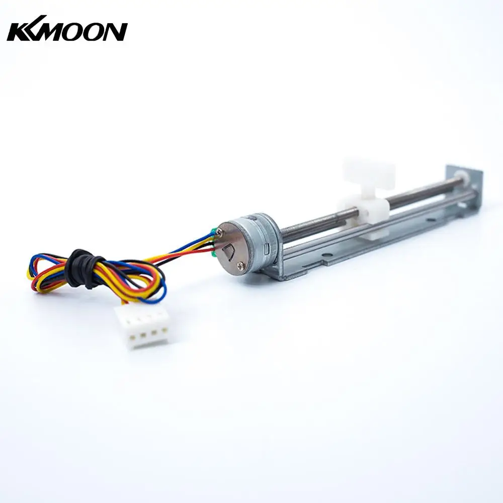 

12V Stepper Motor Stroke 80mm with Slider Motor for DIY Small Laser Engraving Machine Power Tool