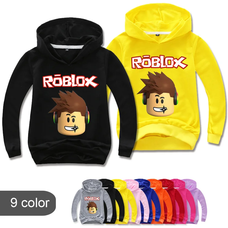 Hoodies New Boys Roblox Casual Hooded Hoodie Pullover Hoody Jumper Coat Tops Sweatshirt Stimex - roblox tan hoodie