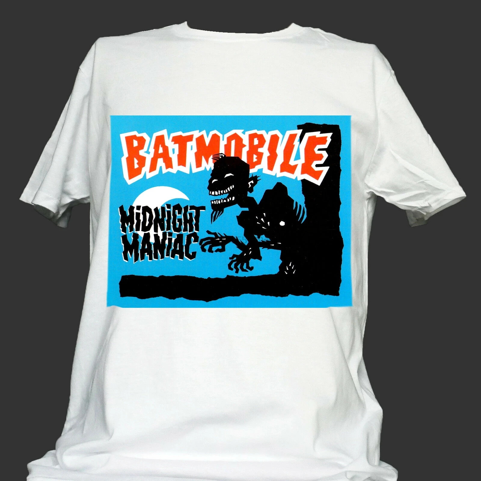 

BATMOBILE PSYCHOBILLY T-SHIRT mad sin meteors guana batz UNISEX S-3XL(1)
