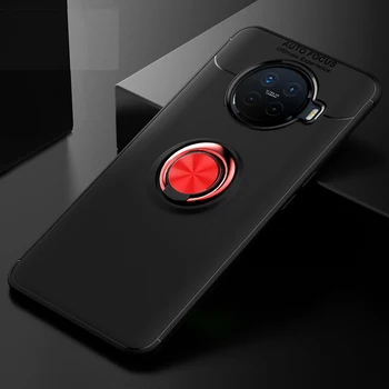 

30pcs/lot For OPPO ACE2 Soft Plain Hiding Slim Invisible Ring Buckle Frosted TPU Gel Case For OPPO ACE2