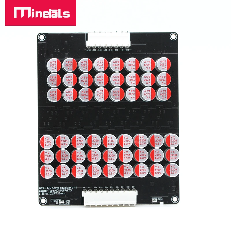 Bateria de Lítio Equilíbrio Li-ion Lto Ativo Equalizador Balanceador Placa Capacitor 48v 60v 16s 5a Lifepo4 - Image 2