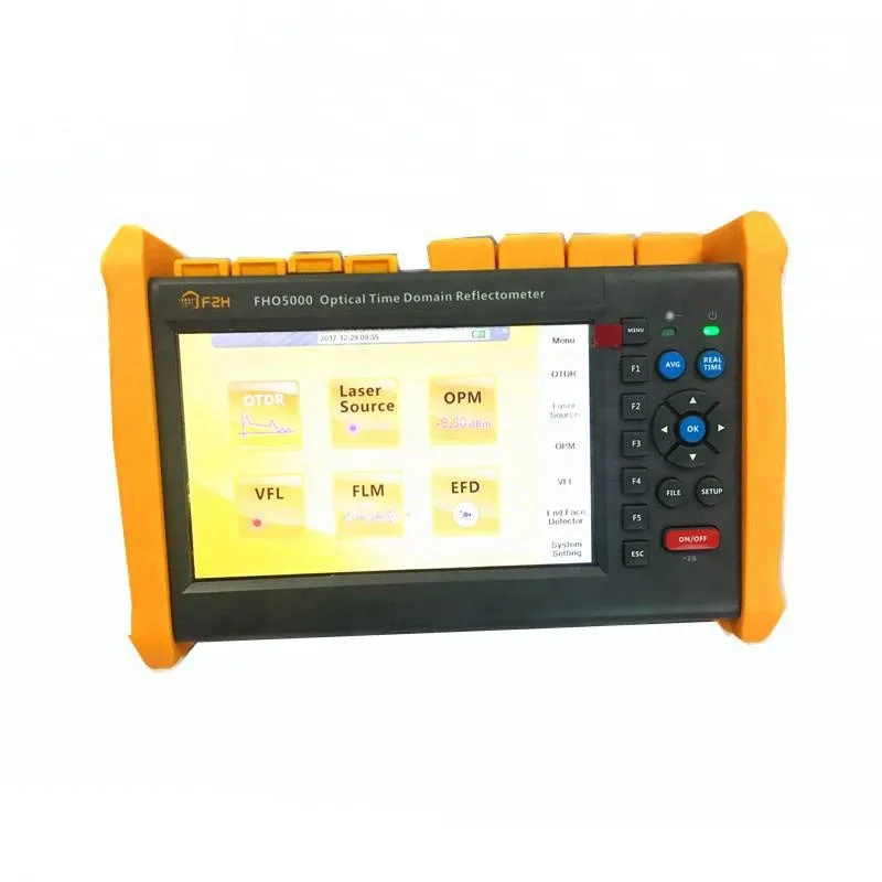 MD21 SM и мм 850/1300/1310/1550nm 19/21/35/33dB Встроенный красный светильник VFL Оптический измеритель коэффициента отражения методом временных интервалов волоконно-оптический импульсный рефлектометр