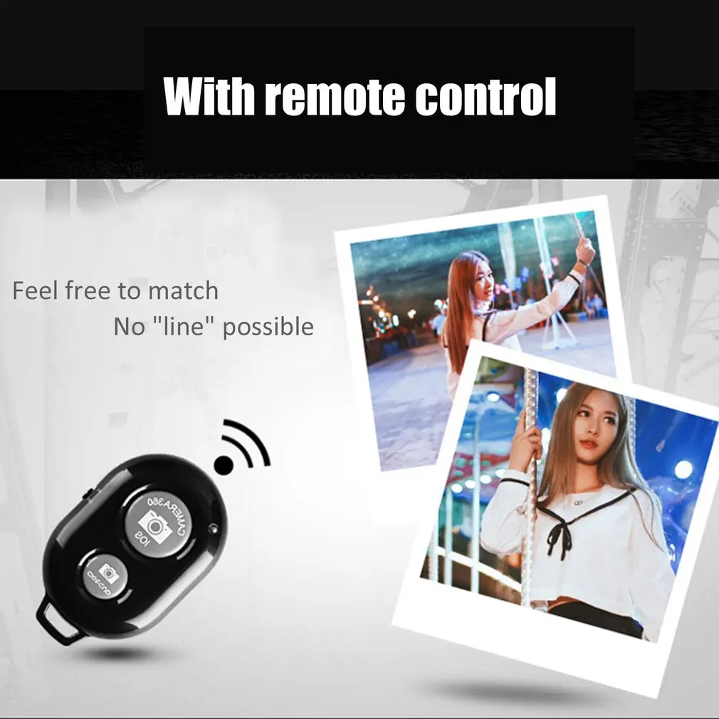 Беспроводной Bluetooth смартфон камера Пульт дистанционного управления затвора для селфи палка монопод самостоятельный Таймер Пульт дистанционного управления