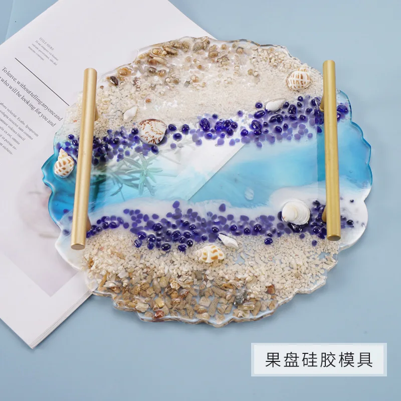 

Round Coaster Molds for Resin Casting Silicone Coaster Molds for Cake Holder Resin Tray Coaster Mold Kit