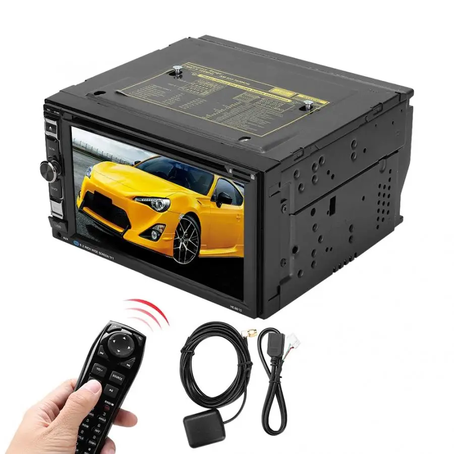 Discount autoradio 6.2inch Large-Screen Wifi Car Bluetooth GPS DVD Navigator Radio Player for Android 6.0 auto accessorie 5