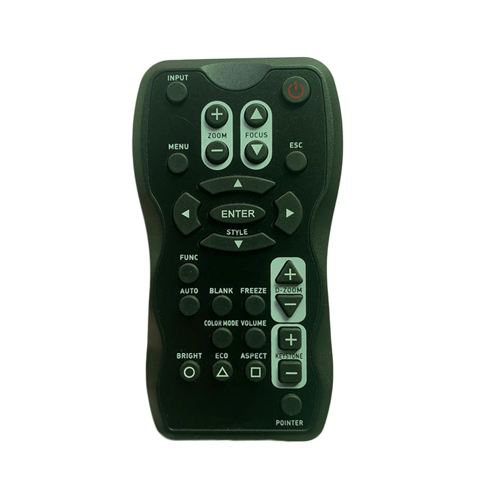 Topiky Telecomando Sostitutivo YT-130 Per Proiettori CASIO XJ-A142, A147, A242, A247 - Telecomando Originale ABS Con Pulsanti Sensibili