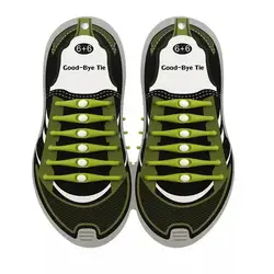 12Pcs/Set Silicone Elastic Shoelaces Special No Tie Shoelace Lacing Kid Adult Sneakers Quick Shoe Laces Rubber Shoe Decorations