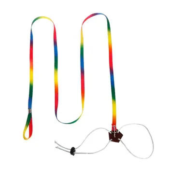 

Pet Leash Small Pets Harness Hamster Rabbit Chinchilla Squirrel Outdoor Adjustable Chest Lead Rope Colorful 1.3m Long Animal