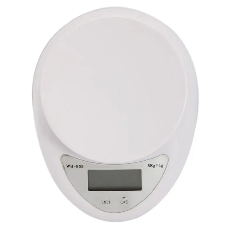 

5kg/1g Portable Digital Scale LED Electronic Scales Postal Food Measuring Weight Kitchen LED Electronic Scales