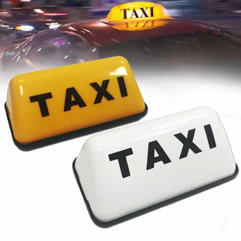 

1Pcs LED Taxi Top Light Bright Display Signal Indicator Lights Waterproof 12V Cab Top Sign Windshield Lamp For Ford/VW