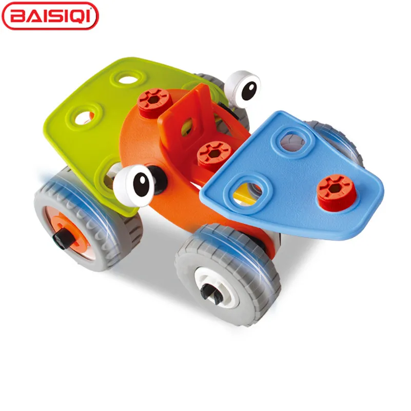 BAISIQI 3 в 1 Набор интеллектуальных инструментов для сборки автомобиля Робот Модель креативная наука DIY винт для игрушки Набор кубиков BAISIQI