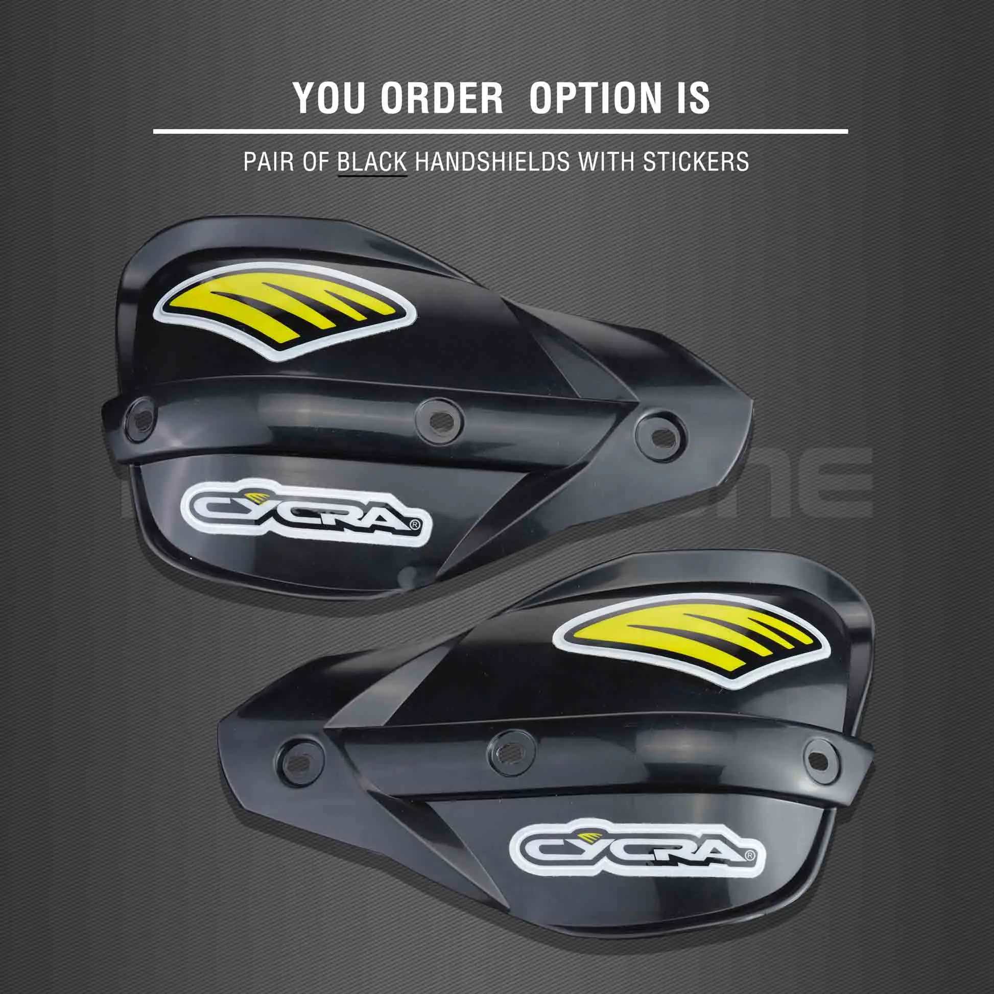 Black Handshield Powerzone Probend рукавицы для Honda KTM ADV EXC EnduroHusqvarna TE CRF WRF DRZ KLX Мотоцикл Байк ATV руль - Цвет: Black Handshield