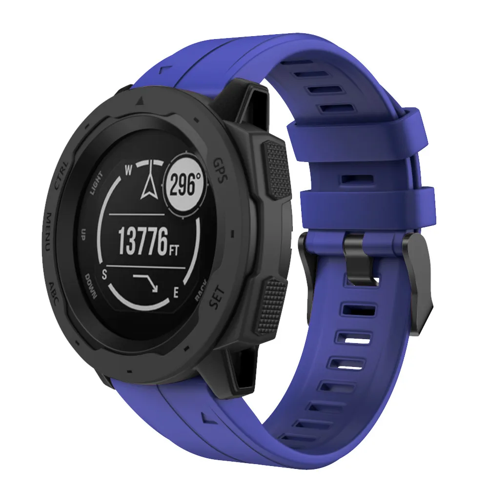 Фитнес-браслет, быстроразъемный, силиконовый, легко подходит для Garmin Instinct, Смарт-часы relogios# H10