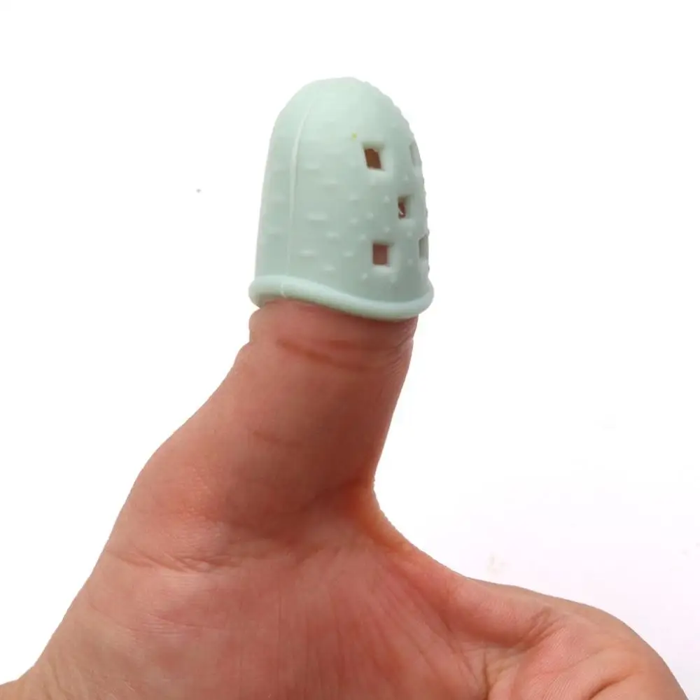 

Silicone Guitar Left Hand Finger Set Anti-slip- Pain Hand Finger Protector Beginner Practice Elastic Guitar Accessories