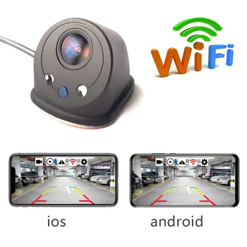 

view camera Wireless Car Rear View Camera WIFI Reversing Dash Cam USB Mini Waterproof auto blind spot left and right side