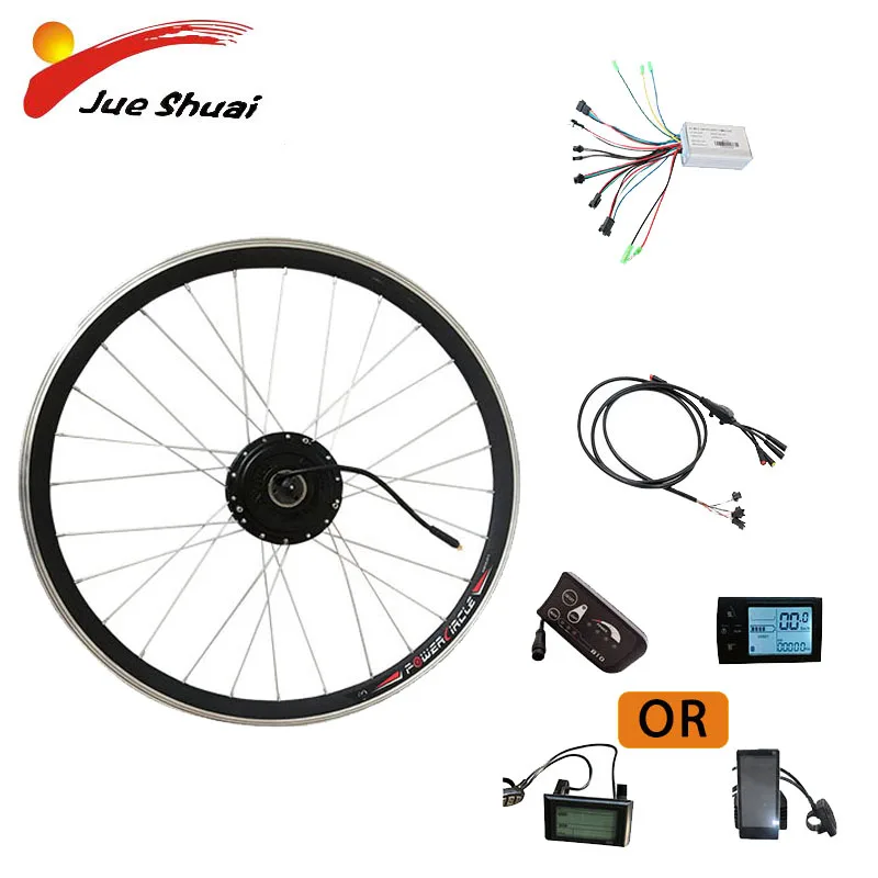 

36V 48V500W Ebike Conversion Kit Hub Motor Wheel Electric Motorcycle 20"26"700C Electric Bike Conversion Kit Bicicleta Electrica