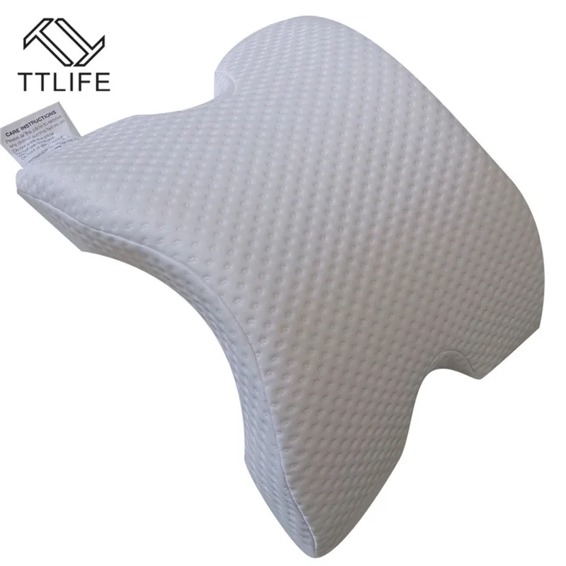 TTLIFE Double Pillow Couple Sleep Pillow Double Memory Cotton Pillow Slow Rebound Pressure Pillow New Anti-Hand PillOW