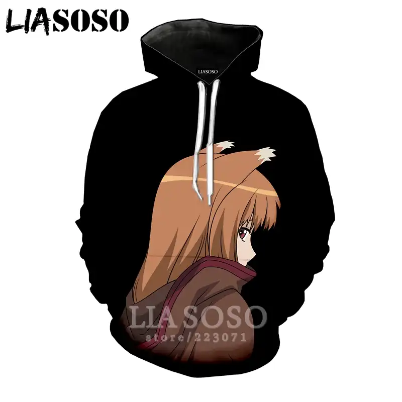 spice and wolf hoodie