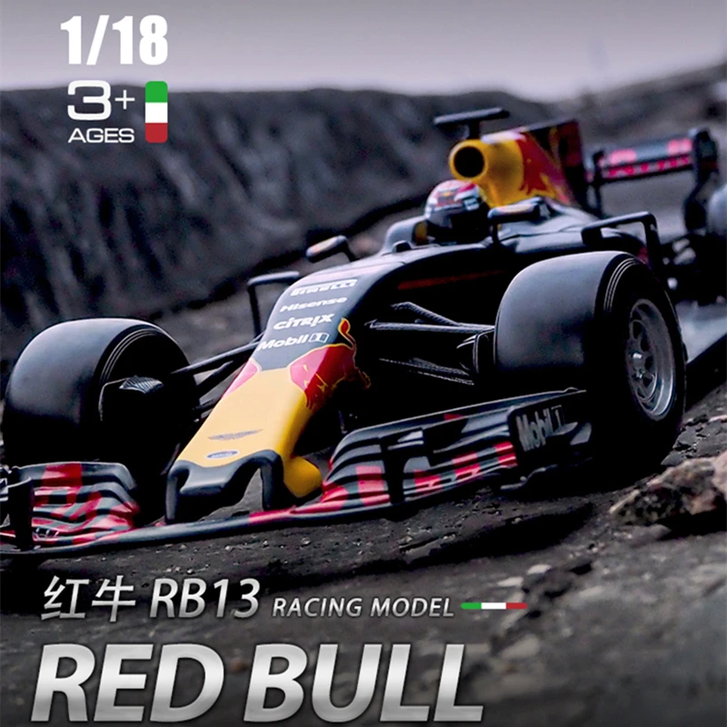 ブラーゴ 子供のおもちゃの車 1 18レッドブルrb13 33 F1 鋳造車 シミュレーション車 装飾 ギフト ダイキャスト 車のオモチャ Aliexpress