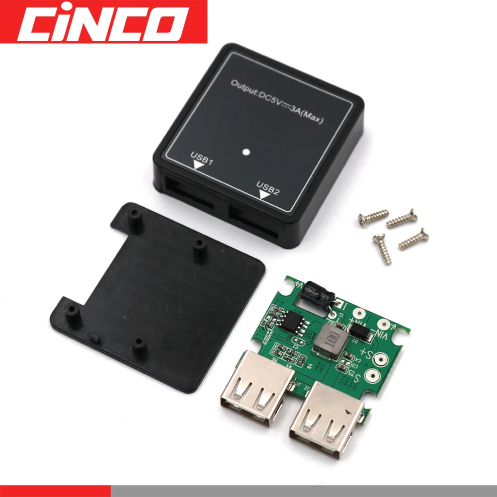 Двойной USB регулятор зарядного устройства для солнечной панели 5 20 в до В 3